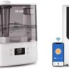 LEVOIT Humidifiers for Bedroom Large Room Home, 6L Warm and Cool Mist Ultrasonic Air Vaporizer White & 10-Pack Humidifier Replacement Filters, Capture Fine Particles in Water Tank White 4