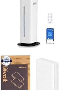 Bundle of LEVOIT OasisMist 1000S Smart Humidifier + LEVOIT Aroma Pads 16 Pack 2