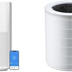 Bundle of LEVOIT Air Purifier Core 600S-P, White & LEVOIT Core 600S-P Air Purifier 3-in-1 Replacement Filter