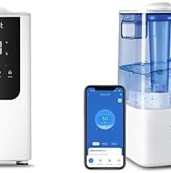 LEVOIT OasisMist Smart Cool and Warm Mist Humidifiers for Bedroom & LEVOIT Classic300S Ultrasonic Smart Top Fill Humidifier, Extra Large 6L Tank
