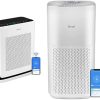 LEVOIT Air Purifiers With Air Quality Monitor for Home Large Room, Vital 200S & Core 400S Black 3