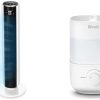 LEVOIT 36″ Tower Fan & 2.5L Top Fill Cool Mist Humidifier Bundle 4