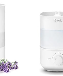 Levoit Humidifiers with 3L and 2.5L Tanks, Top Fill, 25 Hours Runtime, Essential Oil Diffuser