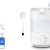 LEVOIT Dual 200S Smart Humidifiers for Bedroom, Top Fill, Customize Humidity for Home, Baby Nursery & Humidifiers for Bedroom Large Room Home, (6L) Cool Mist Top Fill Essential Oil Diffuser 4