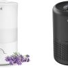 LEVOIT Air Purifiers for Home Large Room Up to 1980 Ft² in 1 Hr With Air Quality Monitor & Dual 150 Humidifiers for Bedroom Large Room, 3L Cool Mist Top Fill Essential Oil Diffuser 3