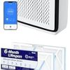 LEVOIT Core 300-P Air Purifier Replacement Filter, 3-In-1 Filter, 1 Pack, White + LEVOIT 16x25x1 AC Furnace Air Filter, MERV 11, 6-Month Pleated 1-Inch Electrostatic Air Cleaning Filter, 2 Pack 3