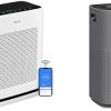 LEVOIT Air Purifiers for Bedroom Home, 3-in-1 Filter Cleaner with Fragrance Sponge & LV-H126 Air Purifier Replacement Filter, HEPA Filter 4