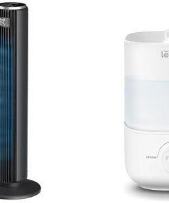 LEVOIT 36" Tower Fan & 2.5L Top Fill Cool Mist Humidifier Bundle