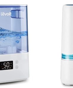 LEVOIT Humidifiers Bundle - Classic300S Ultrasonic Smart Top Fill Humidifier (6L Tank) + 4L Humidifiers for Bedroom