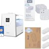LEVOIT LV600S Smart Warm and Cool Mist Humidifier and 3-pack Water Softener, Demineralization Cartridge 3