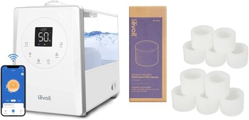 LEVOIT Cool and Warm Mist Humidifiers and 10 Pack Replacement Filter