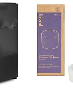 LEVOIT 6L Smart Warm and Cool Mist Humidifier & 10-Pack Top Fill Humidifier Replacement Filters