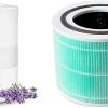 LEVOIT Humidifiers for Bedroom Large Room Home, (6L) Cool Mist Top Fill Essential Oil Diffuser & LV-H132 Air Purifier Replacement Filter, 3-in-1 Nylon Pre-Filter, HEPA Filter 4