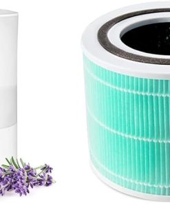 LEVOIT Humidifiers for Bedroom, Quiet (3L Water Tank) Cool Mist Top Fill Essential Oil Diffuser & Core 300 Air Purifier Toxin Absorber Replacement Filter, 3-in-1 Filter