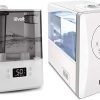 LEVOIT Humidifiers for Large Room Bedroom (6L), Black & Humidifiers for Bedroom Large Room Home, 6L Top Fill Cool Mist Air Ultrasonic for Plants Indoor with Essential Oils Diffuser, Gray 4