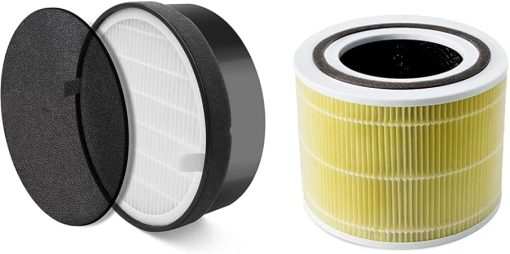 LEVOIT LV-H132 and Core 300 Air Purifier Replacement Filters (3-Pack)