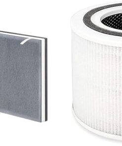 LEVOIT Vital100 Air Purifier Replacement Carbon Filter 2 Pack, Core P350 Replacement Filter Pet Allergies Eliminator 1 Pack