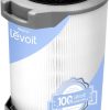 LEVOIT Genuine EverestAir-P Air Purifier Air Filter Replacement, Lasts for 12 -15 Months, Supports HEPA Sleep Mode, Efficient 3-In-1 Washable Filters, EverestAir-RF, 1 Pack, Black 3