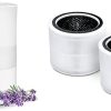 LEVOIT Humidifiers for Bedroom, Quiet (3L Water Tank) Cool Mist Top Fill Essential Oil Diffuser & Core 200S Air Purifier Replacement Filter, 3-in-1 Filter, High-Efficiency Activated Carbon