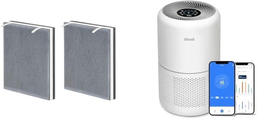 LEVOIT Vital100 Air Purifier Replacement, HEPA High-Efficiency Activated Carbon Filter & Air Purifiers for Home Bedroom, Smart WiFi, HEPA Sleep Mode for Home Large Room