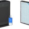 LEVOIT Air Purifiers for Home Bedroom, Smart WiFi, HEPA Sleep Mode for Home Large Room & Air Purifier Core Mini/LV-H128 Aroma Pads 12pack Essential Oil Replacement 3