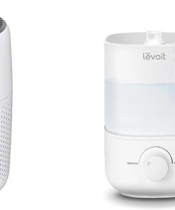 LEVOIT Top Fill Humidifiers for Bedroom, 2.5L Tank for Large Room, Easy to Fill & Clean & Air Purifiers for Bedroom Home, 3-in-1 Filter Cleaner with Fragrance Sponge for Better Sleep