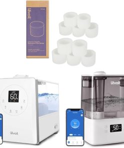 LEVOIT Top Fill Humidifier Replacement Filters & LV600S Smart Warm and Cool Mist Humidifiers & Humidifiers