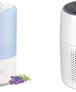 LEVOIT Smart Humidifier (Dual 200S) and Air Purifier (Core Mini) Bundle for Bedroom and Home