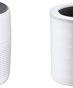 LEVOIT Air Purifiers for Bedroom Home, 3-in-1 Filter Cleaner with Fragrance Sponge for Better Sleep & Core 600S Air Purifier 3-in-1 Replacement Filter, Core 600S-RF, 1Pack, White
