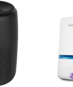 LEVOIT Air Purifiers For Bedroom Home, 3-in-1 Filter Cleaner With Fragrance Sponge For Better Sleep & 4L Humidifiers for Bedroom Large Room & Essential Oil Diffuser, Quiet Cool Mist for Home