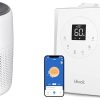 Levoit Air Purifiers for Home Large Room Bedroom Up to 1110 Ft2 with Air Quality Sensors Smart WiFi App Control Washable Filters HEPA for Pets Dust Pollen Allergies Plus 2 Pack Replacement Filters 4