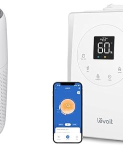 LEVOIT Air Purifier and Humidifier Bundle with 3-in-1 Filter, Fragrance Sponge, Hybrid Mist, App Control, Aroma Diffusion