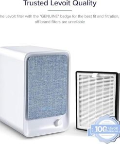 LEVOIT LV-H126 Air Purifier Replacement Filter, Genuine LV-H126-RF Air Filters, 3 Extra Pre-Filters, High-Efficiency Activated Carbon for Removal of Smoke, Odor, Allergens, Pollen, Black 2