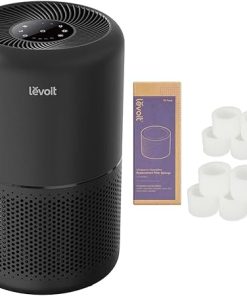 LEVOIT Air Purifier for Home Allergies Pets Hair in Bedroom, Covers Up to 1095 Sq.Foot & Top Fill Humidifier Replacement Filters
