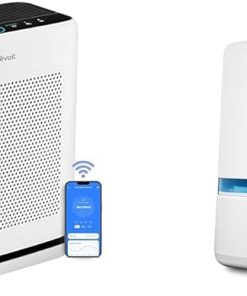 LEVOIT Air Purifier 1800 Ft2 Room with Washable Filters & LEVOIT 4L Humidifier for Bedroom Large Room 40Hr Run Time