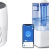 LEVOIT Air Purifiers for Bedroom Home, 3-in-1 Filter Cleaner with Fragrance Sponge for Better Sleep & OasisMist 1000S (10L) Smart Humidifier for Home Large Room Bedroom, Last 100 Hours 4