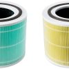 LEVOIT Air Purifier Replacement, H13, LV-H134-RF, 1 Pack, 3-in-1, White & Air Purifier LV-PUR131 Replacement Filter True HEPA & Activated Carbon Filters Set, LV-PUR131-RF, (2 Pack) 3