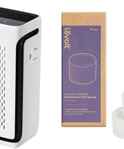 LEVOIT Air Purifiers and Replacement Filters for Home Large Rooms Up to 1110 Square Feet with Air Quality Sensors and Washable Pre-Filters