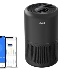 LEVOIT Air Purifiers for Home Bedroom, Smart WiFi, HEPA Sleep Mode for Home Large Room & Air Purifier for Home Allergies Pets Hair in Bedroom