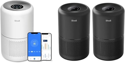 LEVOIT Air Purifiers for Home Bedroom, Smart WiFi, HEPA Sleep Mode for Home Large Room & Air Purifier for Home Allergies Pets Hair in Bedroom