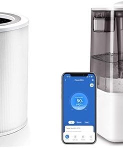 LEVOIT Core 400S-P Air Purifier Original Replacement Filter, Supports HEPA Sleep Mode & Humidifiers for Bedroom Large Room Home, (6L) Cool Mist Top Fill Essential Oil Diffuser