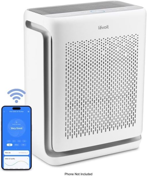 Levoit Vital 200S Carbon Smart Air Purifier 380 sq ft - Image 2