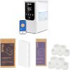 LEVOIT LV600S Smart Warm and Cool Mist Humidifiers for Home Bedroom Large Room & 10-Pack Top Fill Humidifier Replacement Filters & Humidifier Replacement Filters 10-Pack, Mineral Absorption Pad 4