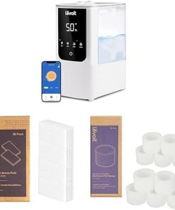 LEVOIT OasisMist Smart Cool and Warm Mist Humidifiers & Aroma Pads 16 Pack, Humidifier Replacement Filters & 10-Pack Top Fill Humidifier Replacement Filters