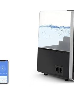 LEVOIT Air Purifiers for Home Large Room Up to 1980 Ft² in 1 Hr With Air Quality Monitor & Humidifiers for Bedroom Lagre Room (Black)
