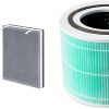 LEVOIT Vital100 Air Purifier Replacement, HEPA High-Efficiency Activated Carbon Filter & Core 300 Air Purifier Toxin Absorber Replacement Filter, 3-in-1 Filter