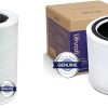 LEVOIT Core 300 Air Purifier Replacement Filter, 3-In-1 Filter, Efficiency Activated & Humidifier Replacement Filters 10-Pack, Mineral Absorption Pad, Compatible with LV600S 3