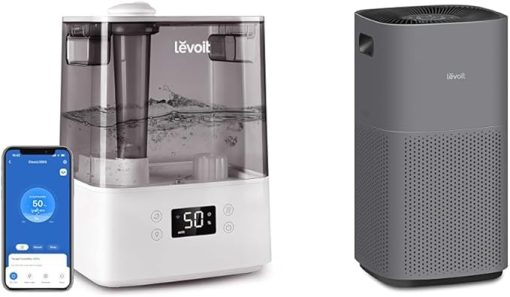 LEVOIT Humidifiers for Bedroom Large Room Home, (6L) & Air Purifiers for Home Large Room, Covers Up to 3175 Sq. Ft, Smart WiFi and PM2.5 Monitor