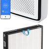 LEVOIT Air Purifier Vital100s Black with Toxin Absorber Replacement Filter 1 Pack, Green 4