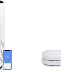 LEVOIT Air Purifiers for Home Large Room Up to 1980 Ft² in 1 Hr With Air Quality & Air Purifier Core Mini/LV-H128 Aroma Pads 12pack Essential Oil Replacement